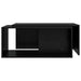 Set de măsuțe de cafea 2 pcs Stejar Negru Lemn compozit - WALTI WALTI