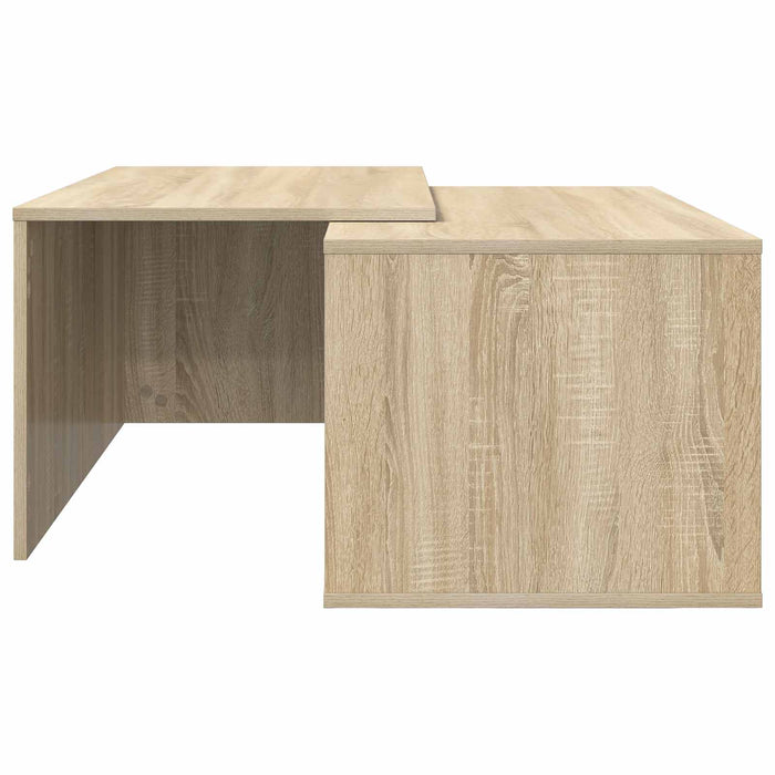 Set de măsuțe de cafea 2 pcs Stejar Sonoma Lemn compozit - WALTI WALTI