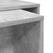 Set de măsuțe de cafea 2 pcs Gri din beton Lemn compozit - WALTI WALTI