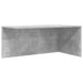 Set de măsuțe de cafea 2 pcs Gri din beton Lemn compozit - WALTI WALTI
