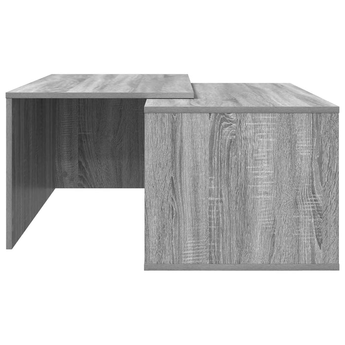 Set de măsuțe de cafea 2 pcs Gri Sonoma Lemn compozit - WALTI WALTI