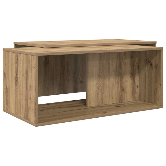 Set de măsuțe de cafea 2 pcs Stejar Artizanal Lemn compozit - WALTI WALTI