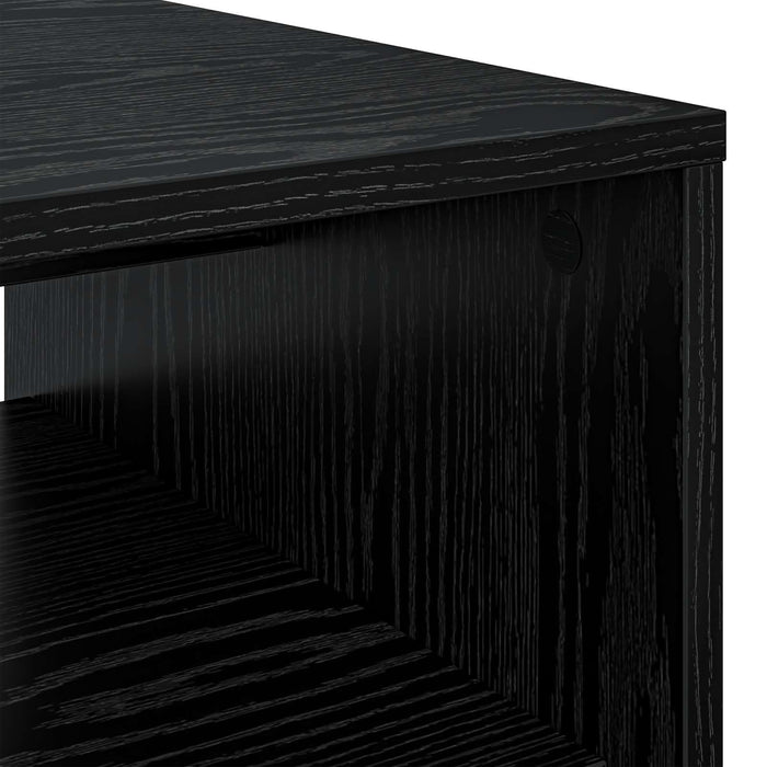 Masă de cafea Stejar Negru 60 x 50 x 40 cm Lemn compozit - WALTI WALTI