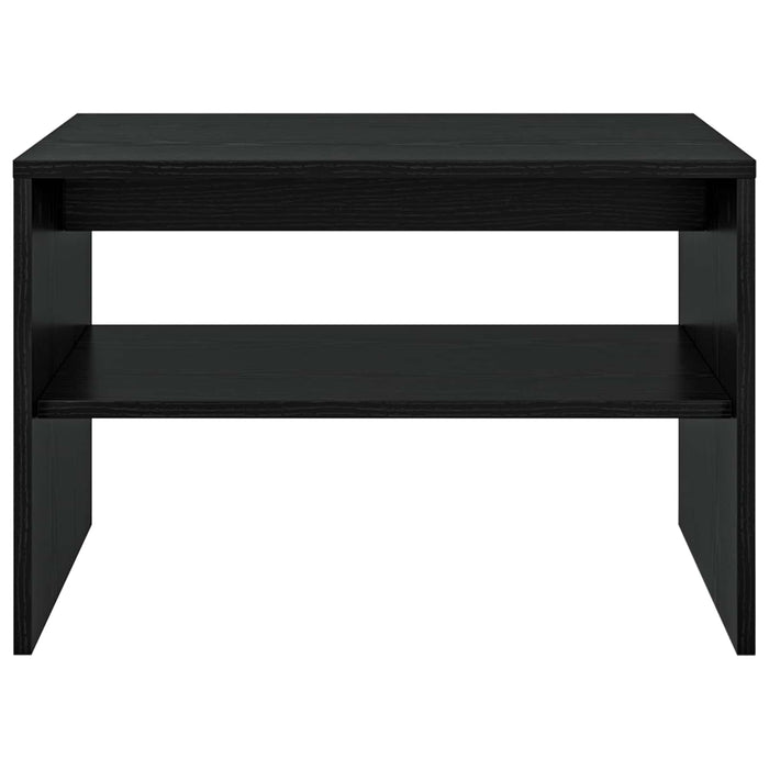Masă de cafea Stejar Negru 60 x 50 x 40 cm Lemn compozit - WALTI WALTI