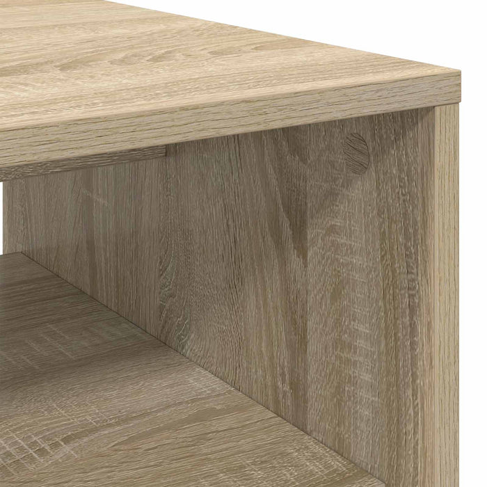 Masă de cafea Stejar Sonoma 60 x 50 x 40 cm Lemn compozit - WALTI WALTI