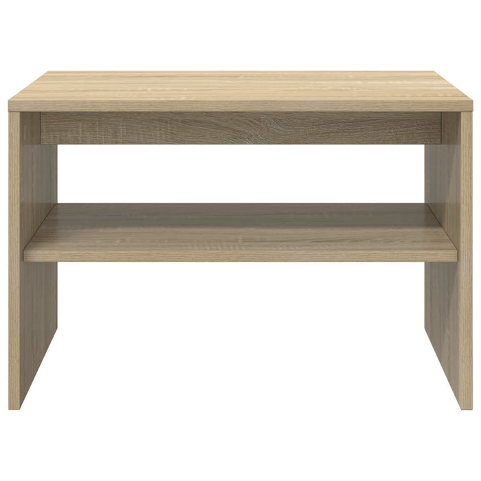 Masă de cafea Stejar Sonoma 60 x 50 x 40 cm Lemn compozit - WALTI WALTI