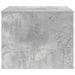 Masă de cafea Gri din beton 60 x 50 x 40 cm Lemn compozit - WALTI WALTI