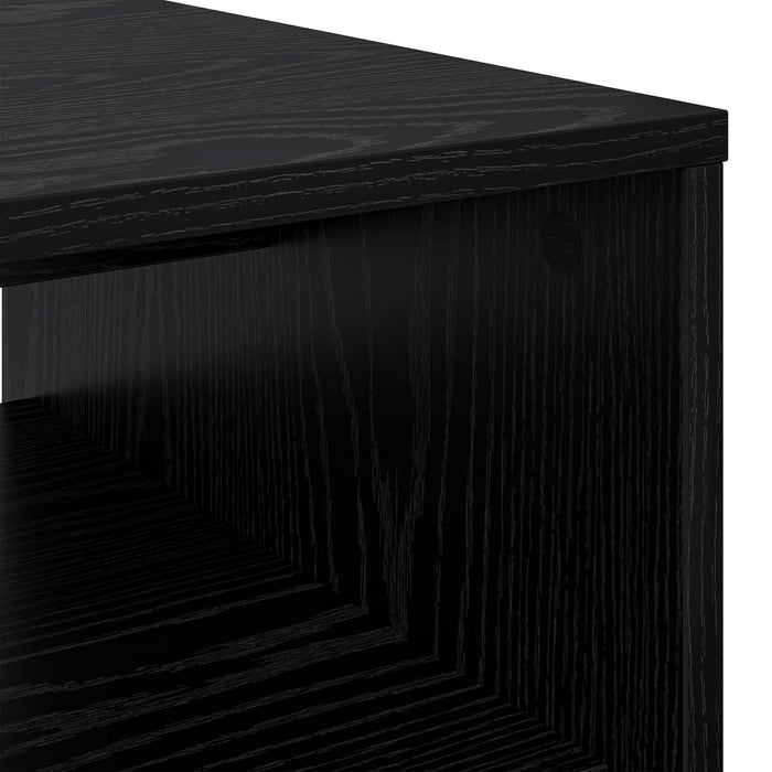 Masă de cafea Stejar Negru 80 x 50 x 40 cm Lemn compozit - WALTI WALTI