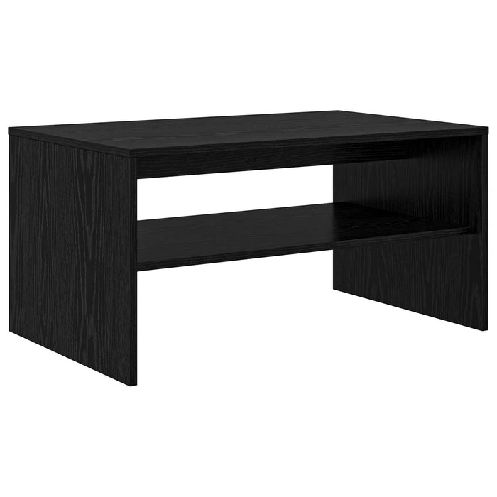 Masă de cafea Stejar Negru 80 x 50 x 40 cm Lemn compozit - WALTI WALTI