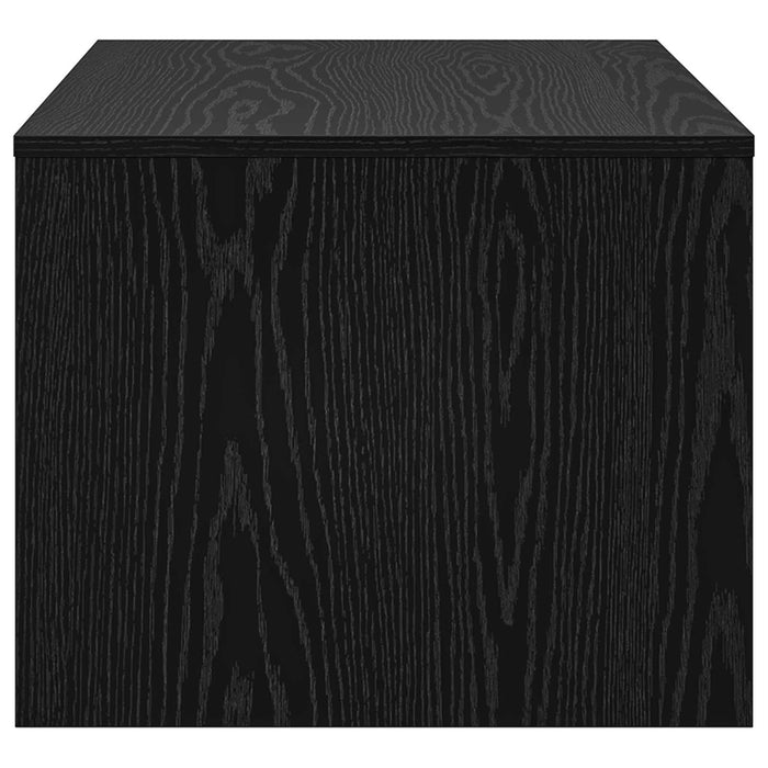 Masă de cafea Stejar Negru 80 x 50 x 40 cm Lemn compozit - WALTI WALTI