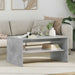 Masă de cafea Gri din beton 80 x 50 x 40 cm Lemn compozit - WALTI WALTI
