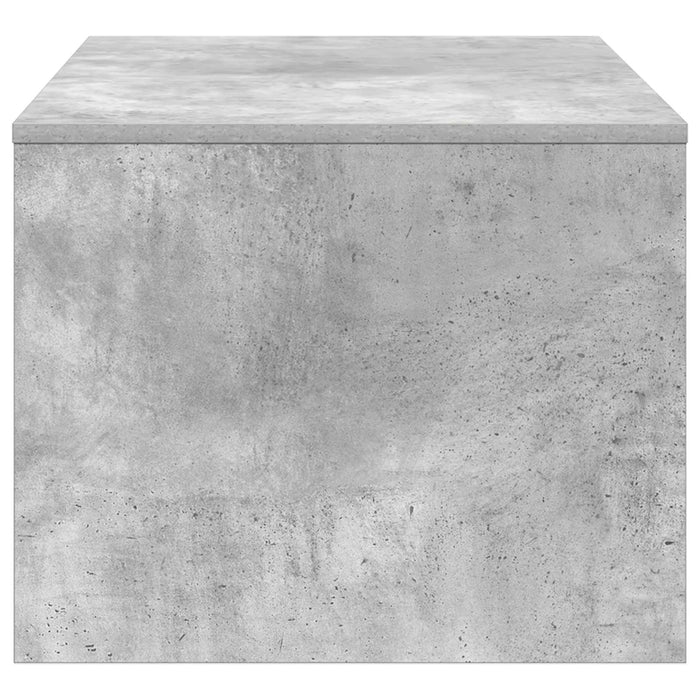 Masă de cafea Gri din beton 80 x 50 x 40 cm Lemn compozit - WALTI WALTI