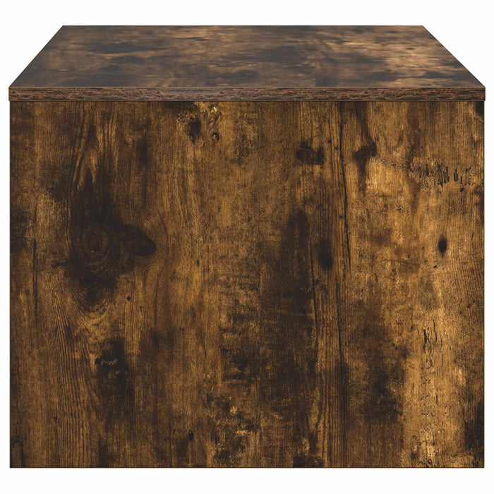 Masă de cafea Stejar fumuriu 80 x 50 x 40 cm Lemn compozit - WALTI WALTI