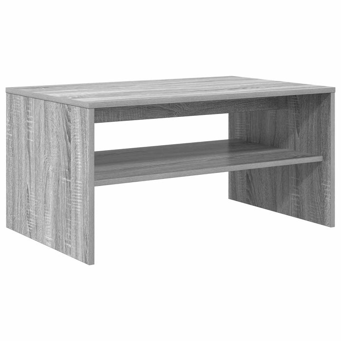 Masă de cafea Gri Sonoma 80 x 50 x 40 cm Lemn compozit - WALTI WALTI