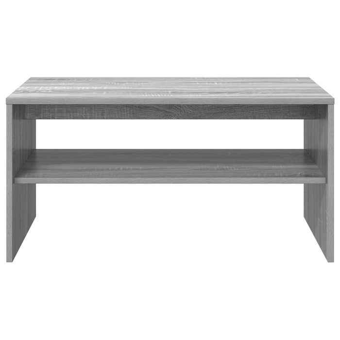 Masă de cafea Gri Sonoma 80 x 50 x 40 cm Lemn compozit - WALTI WALTI