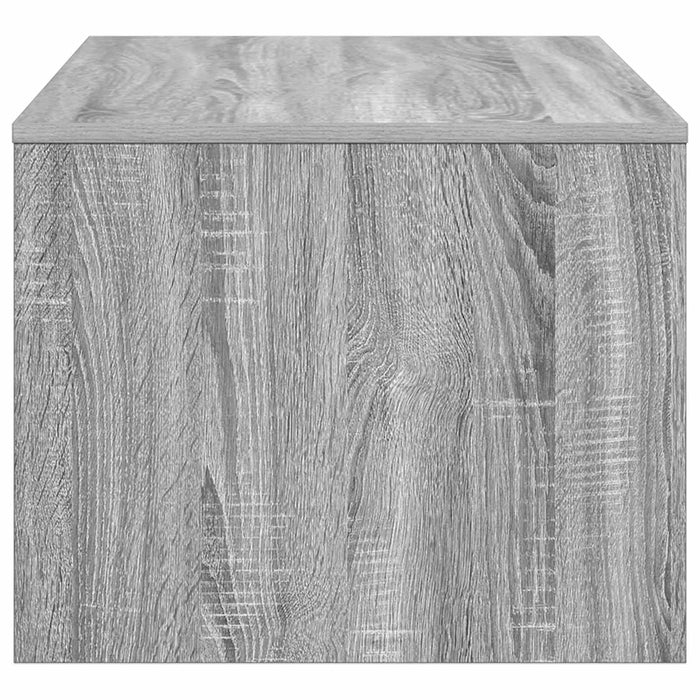Masă de cafea Gri Sonoma 80 x 50 x 40 cm Lemn compozit - WALTI WALTI
