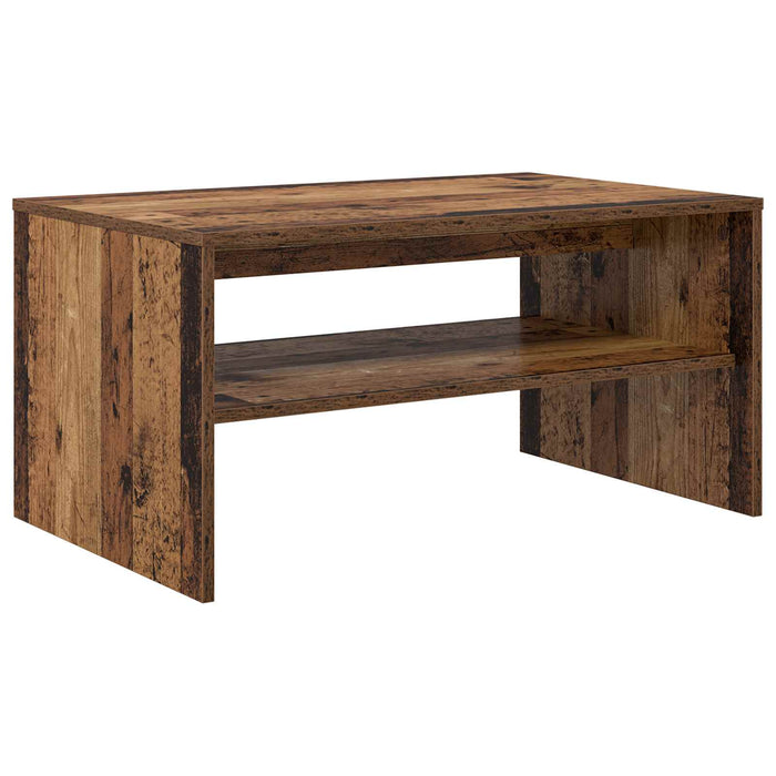 Masă de cafea Lemn vechi 80 x 50 x 40 cm Lemn compozit - WALTI WALTI