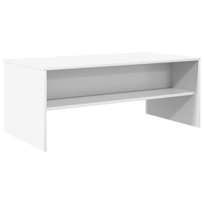 Masă de cafea Alb 100 x 50 x 40 cm Lemn compozit - WALTI WALTI
