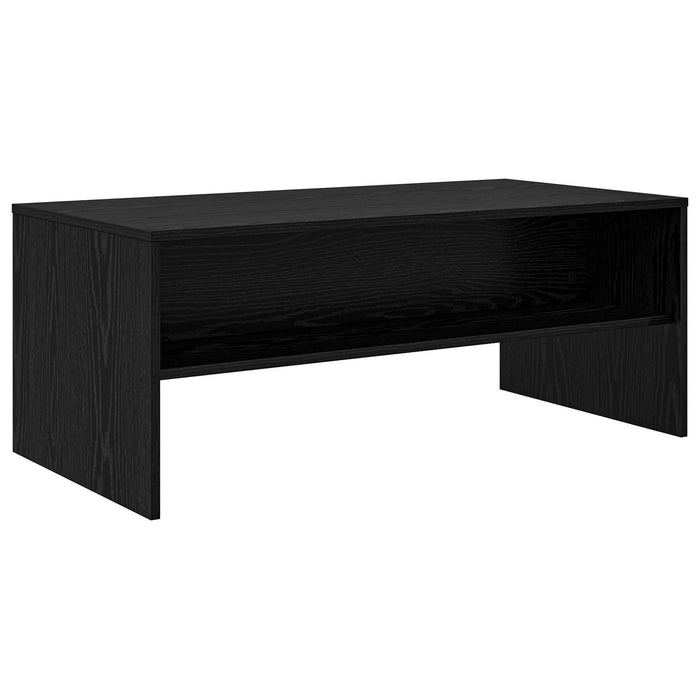 Masă de cafea Stejar Negru 100 x 50 x 40 cm Lemn compozit - WALTI WALTI