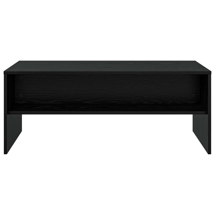 Masă de cafea Stejar Negru 100 x 50 x 40 cm Lemn compozit - WALTI WALTI