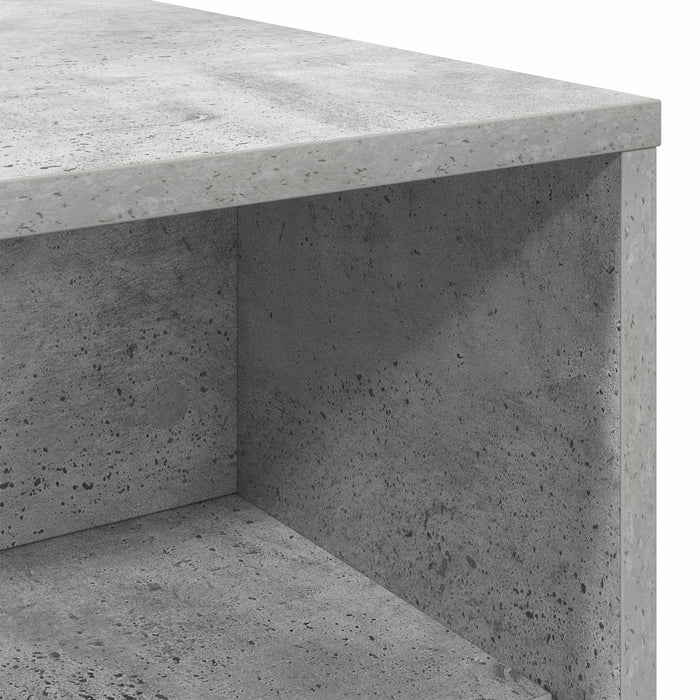 Masă de cafea Gri din beton 100 x 50 x 40 cm Lemn compozit - WALTI WALTI