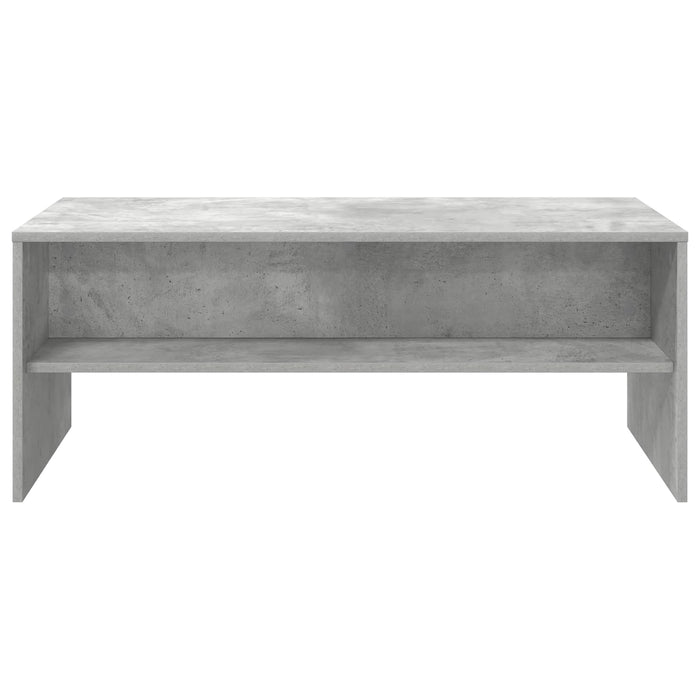 Masă de cafea Gri din beton 100 x 50 x 40 cm Lemn compozit - WALTI WALTI