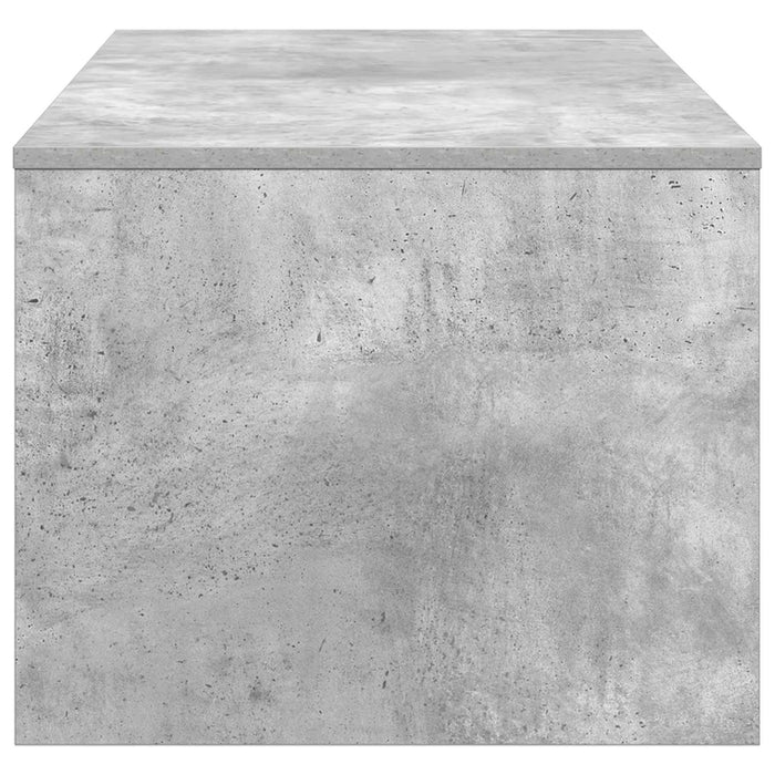 Masă de cafea Gri din beton 100 x 50 x 40 cm Lemn compozit - WALTI WALTI