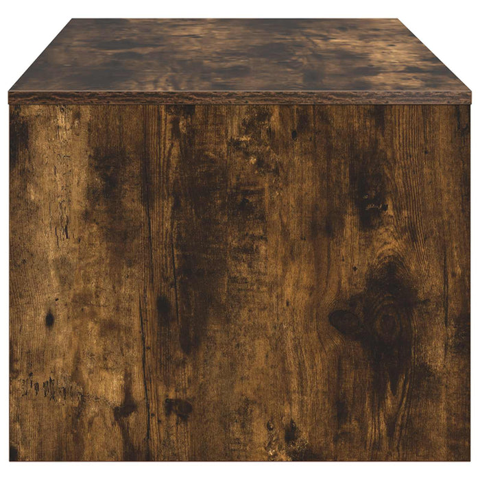 Masă de cafea Stejar fumuriu 100 x 50 x 40 cm Lemn compozit - WALTI WALTI