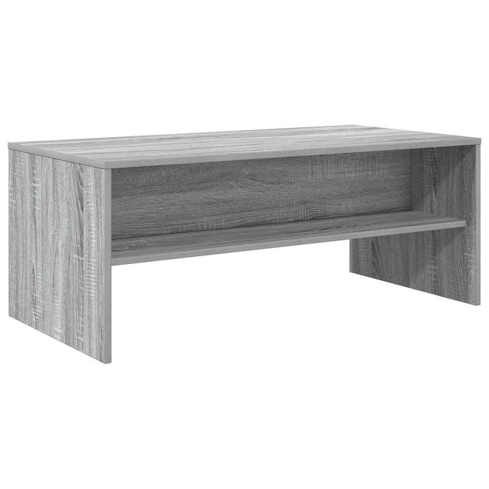 Masă de cafea Gri Sonoma 100 x 50 x 40 cm Lemn compozit - WALTI WALTI