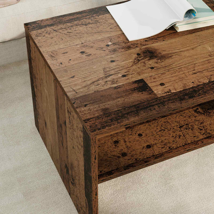 Masă de cafea Lemn vechi 100 x 50 x 40 cm Lemn compozit - WALTI WALTI