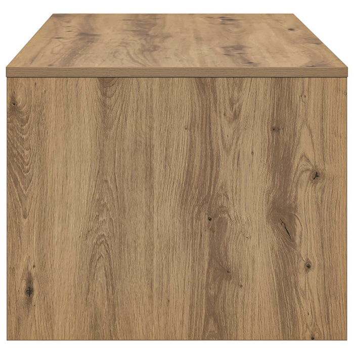 Masă de cafea Stejar Artizanal 100 x 50 x 40 cm Lemn compozit - WALTI WALTI