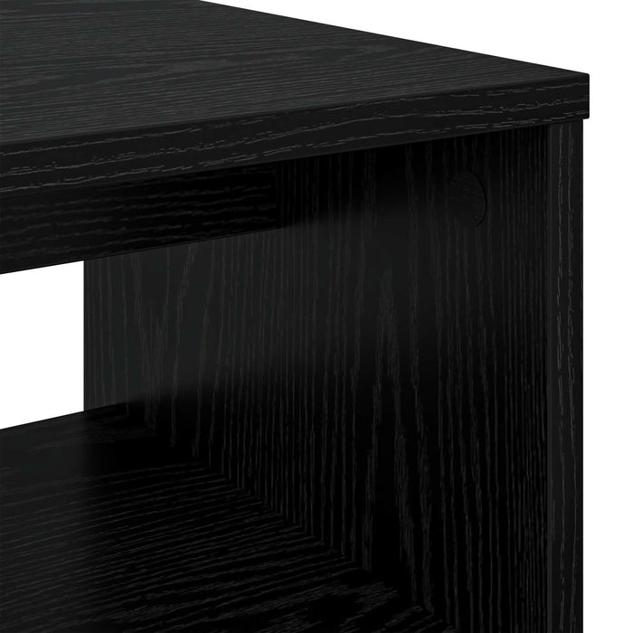 Cabinet TV Stejar Negru 60 x 35 x 40 cm Lemn compozit - WALTI WALTI