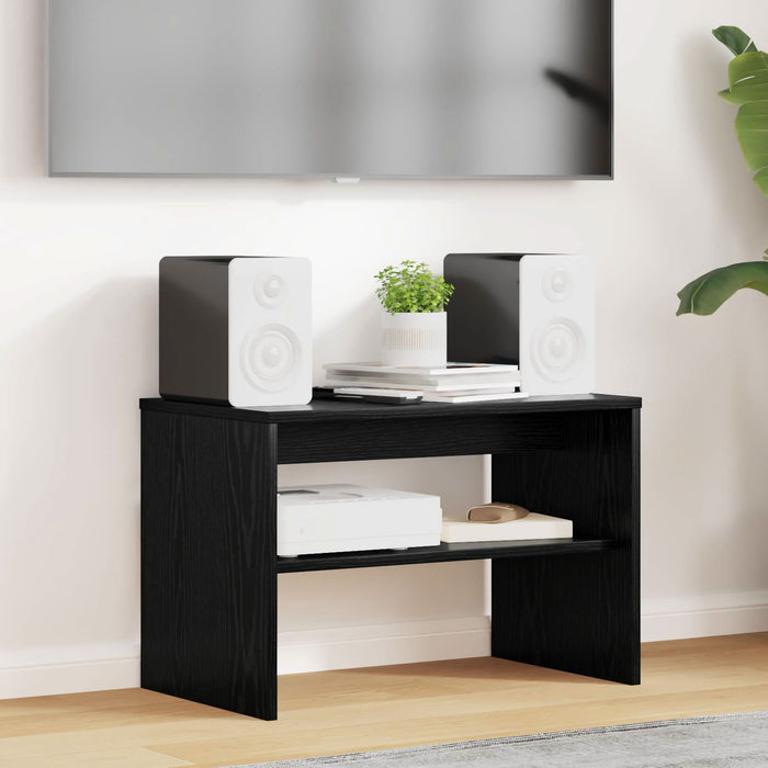 Cabinet TV Stejar Negru 60 x 35 x 40 cm Lemn compozit - WALTI WALTI