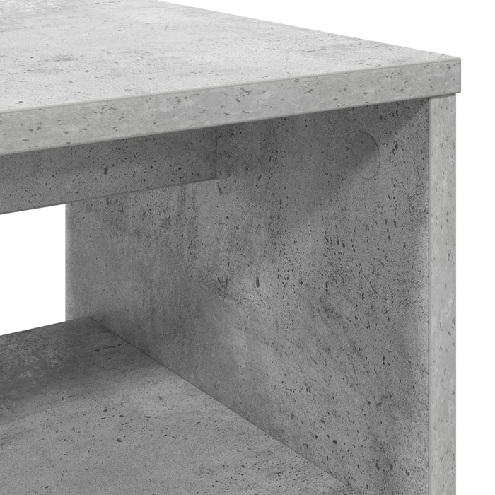 Cabinet TV Gri din beton 60 x 35 x 40 cm Lemn compozit - WALTI WALTI