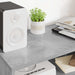 Cabinet TV Gri din beton 60 x 35 x 40 cm Lemn compozit - WALTI WALTI