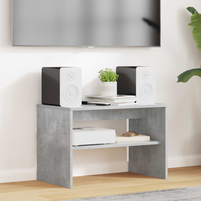 Cabinet TV Gri din beton 60 x 35 x 40 cm Lemn compozit - WALTI WALTI