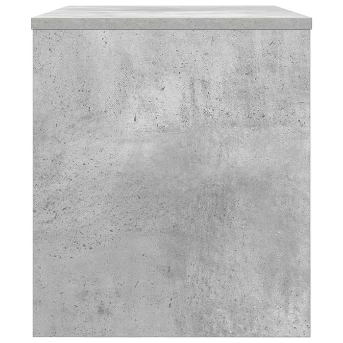 Cabinet TV Gri din beton 60 x 35 x 40 cm Lemn compozit - WALTI WALTI