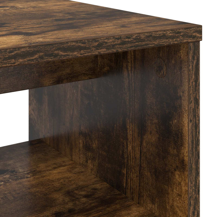 Cabinet TV Stejar fumuriu 60 x 35 x 40 cm Lemn compozit - WALTI WALTI