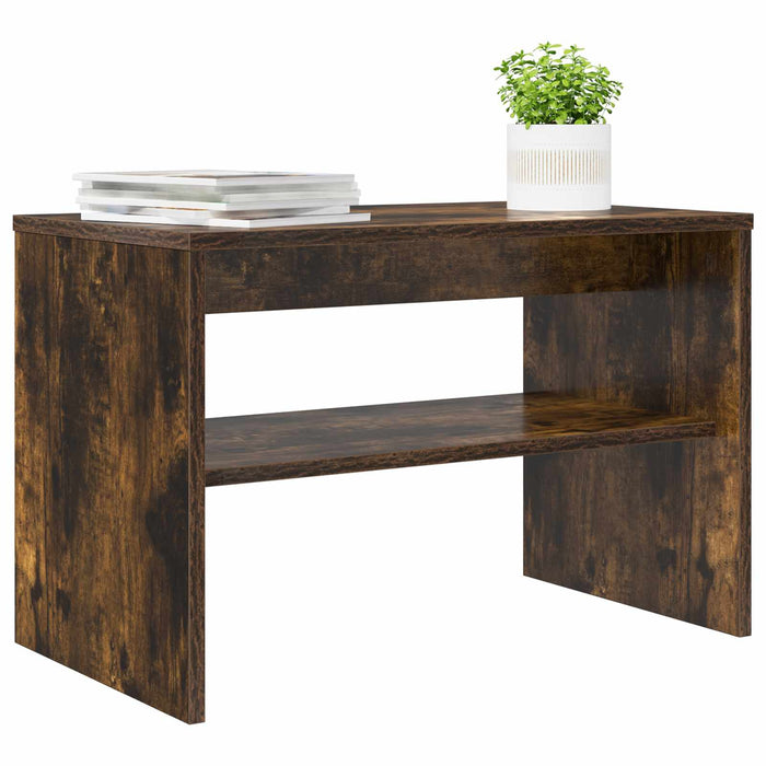 Cabinet TV Stejar fumuriu 60 x 35 x 40 cm Lemn compozit - WALTI WALTI