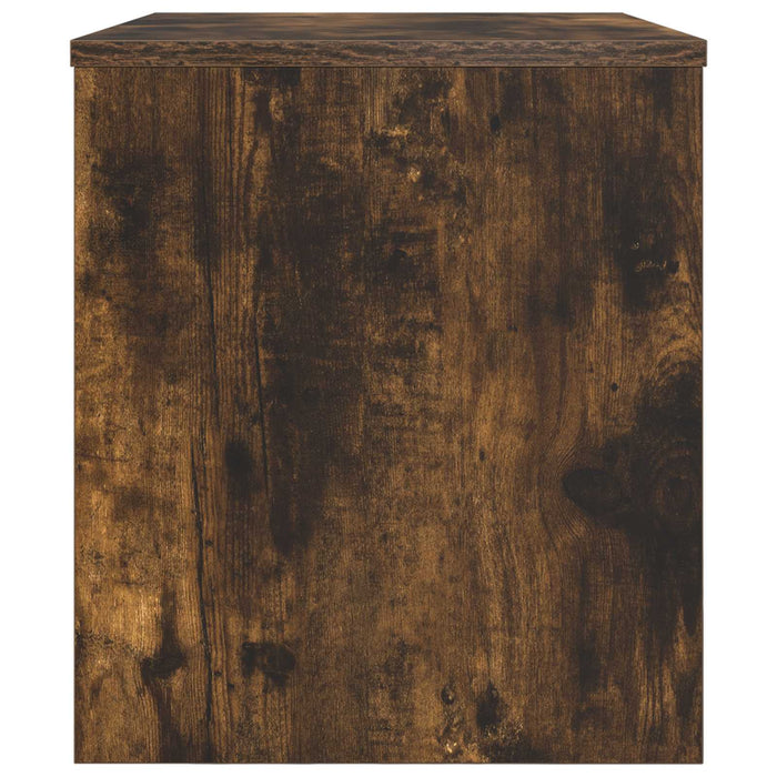 Cabinet TV Stejar fumuriu 60 x 35 x 40 cm Lemn compozit - WALTI WALTI