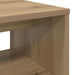 Cabinet TV Stejar Artizanal 60 x 35 x 40 cm Lemn compozit - WALTI WALTI