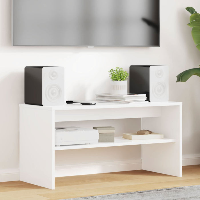 Cabinet TV Alb 80 x 35 x 40 cm Lemn compozit - WALTI WALTI