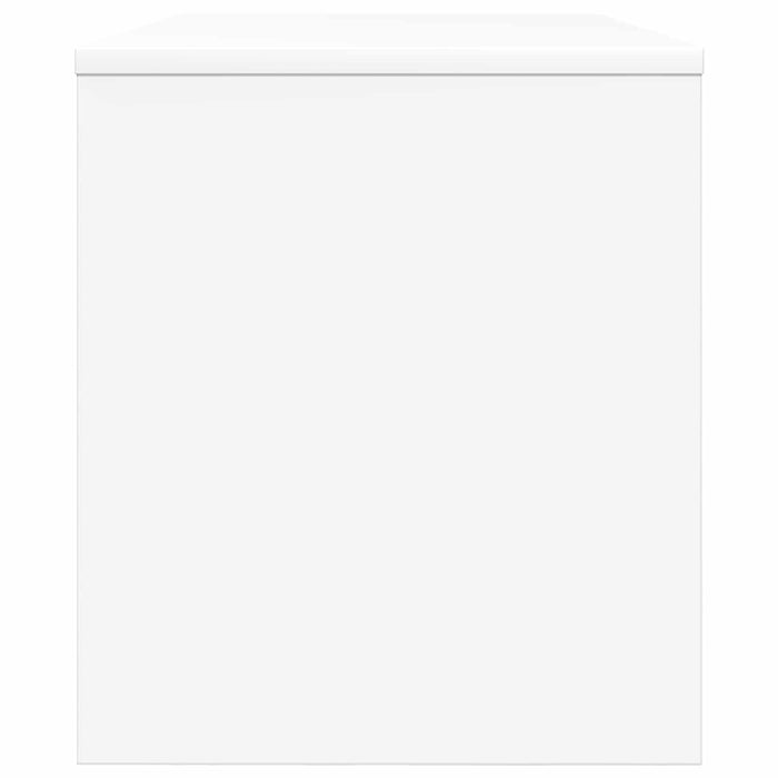Cabinet TV Alb 80 x 35 x 40 cm Lemn compozit - WALTI WALTI