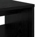 Cabinet TV Stejar Negru 80 x 35 x 40 cm Lemn compozit - WALTI WALTI