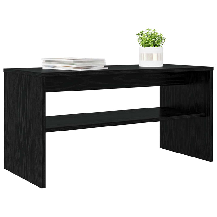 Cabinet TV Stejar Negru 80 x 35 x 40 cm Lemn compozit - WALTI WALTI