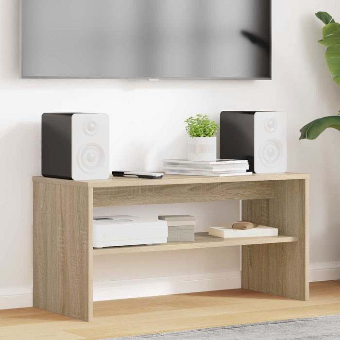 Cabinet TV Stejar Sonoma 80 x 35 x 40 cm Lemn compozit - WALTI WALTI