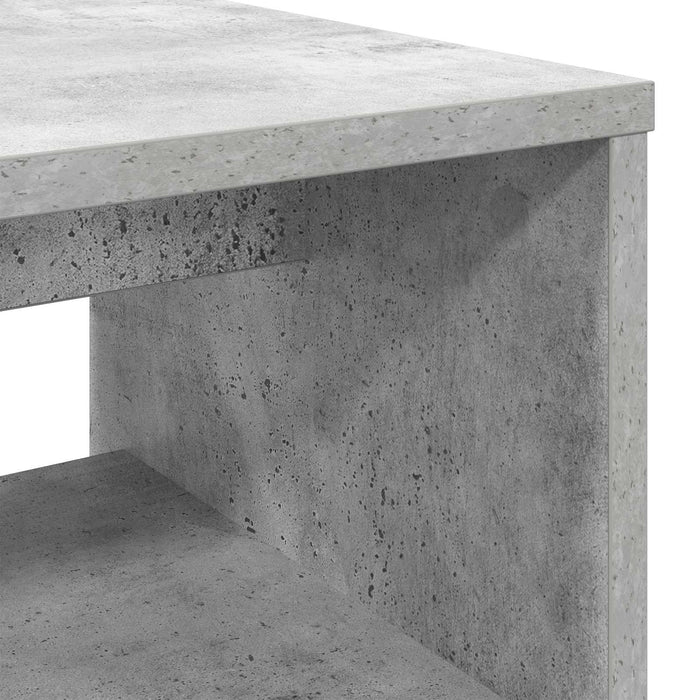 Cabinet TV Gri din beton 80 x 35 x 40 cm Lemn compozit - WALTI WALTI