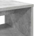 Cabinet TV Gri din beton 80 x 35 x 40 cm Lemn compozit - WALTI WALTI