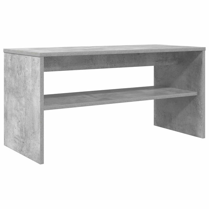 Cabinet TV Gri din beton 80 x 35 x 40 cm Lemn compozit - WALTI WALTI