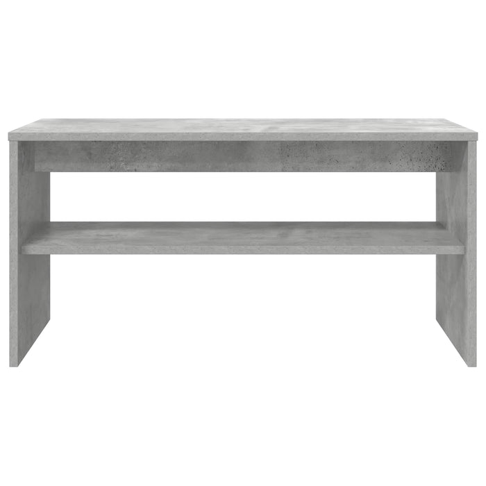 Cabinet TV Gri din beton 80 x 35 x 40 cm Lemn compozit - WALTI WALTI